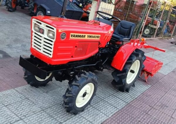 Yanmar_YM_1401-_1_ YANMAR YM1401. 4x4. Con Rotavator. Portes GRATIS.